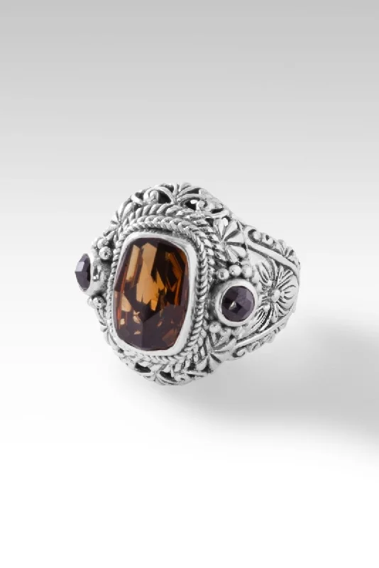 Shop Modern Jewelry Collections With Exclusive Discounts Hot Brand Discounts Gleeful Moments Ring™ in Whiskey Quartz Shop Modern Jewelry Collections With Exclusive Discounts Hot Brand Discounts Gleeful Moments Ring™ in Whiskey Quartz