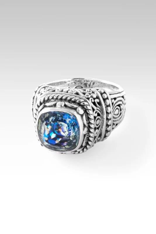 Trendy Minimalist Jewelry For Everyday Wear Stupidly Low Prices Glorious Day Ring™ in Green Reflections™ Mystic Quartz