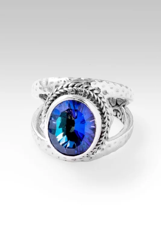 Eco-Friendly Sustainable Jewelry For Conscious Buyers Comfortable Chic Glory & Praise Ring™ in Odyssey Universe™ Mystic Quartz Eco-Friendly Sustainable Jewelry For Conscious Buyers Comfortable Chic Glory & Praise Ring™ in Odyssey Universe™ Mystic Quartz