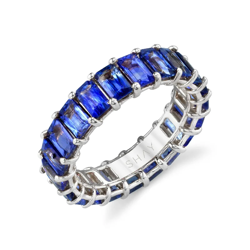 Big Discounts On Elegant Jewelry Collections Clearance Sale, All Cheap MEN'S BLUE SAPPHIRE ETERNITY BAND