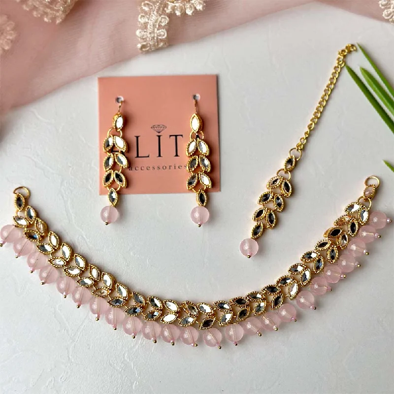Jewelry Sale Bonanza – Grab Your Sparkle Now Step Ahead, Lead The Trend Mirha Set (Baby Pink) Jewelry Sale Bonanza – Grab Your Sparkle Now Step Ahead, Lead The Trend Mirha Set (Baby Pink)