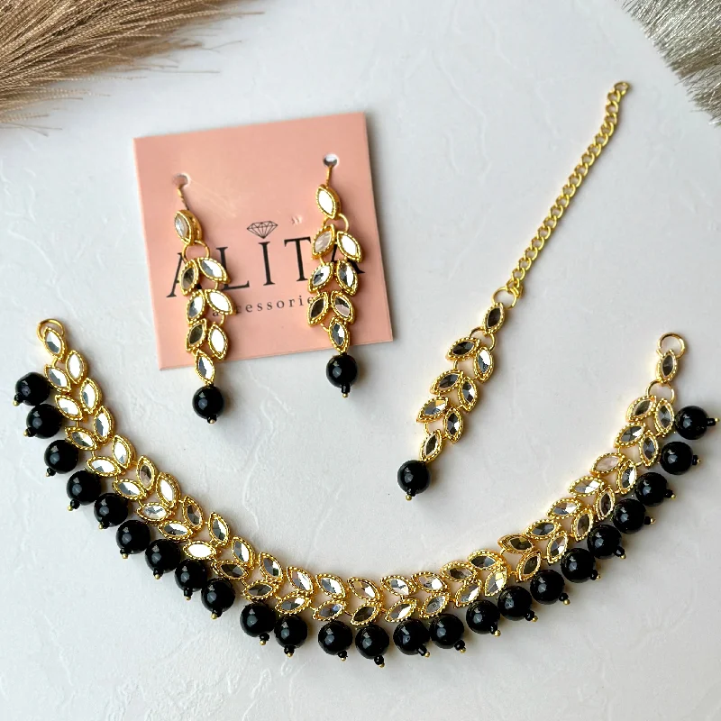 Don't Miss Out On Bestselling Jewelry At Special Prices Fashion Sale Mirha Set (Black) Don't Miss Out On Bestselling Jewelry At Special Prices Fashion Sale Mirha Set (Black)