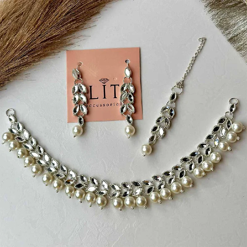 Celebrate Every Occasion With Sparkling Savings Weekend Exclusive Mirha Set (silver white) Celebrate Every Occasion With Sparkling Savings Weekend Exclusive Mirha Set (silver white)
