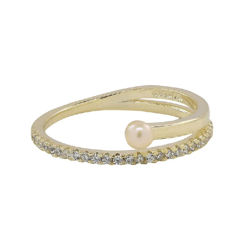 Huge Markdowns On Premium Jewelry Styles Exclusive Designer Style Deals CZ Pave & Pearl Ring Huge Markdowns On Premium Jewelry Styles Exclusive Designer Style Deals CZ Pave & Pearl Ring