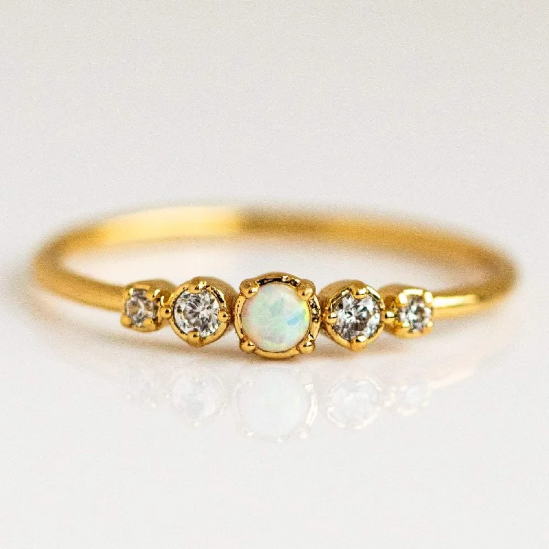 Limited-Stock Jewelry Sale – Shop Before It's Gone Break Fashion Norms Opal Stacking Ring Limited-Stock Jewelry Sale – Shop Before It's Gone Break Fashion Norms Opal Stacking Ring