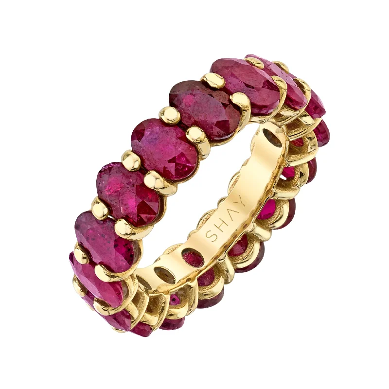 Unique Jewelry Designs Now At Discounted Rates Chic Style Discounts RUBY OVAL ETERNITY BAND Unique Jewelry Designs Now At Discounted Rates Chic Style Discounts RUBY OVAL ETERNITY BAND
