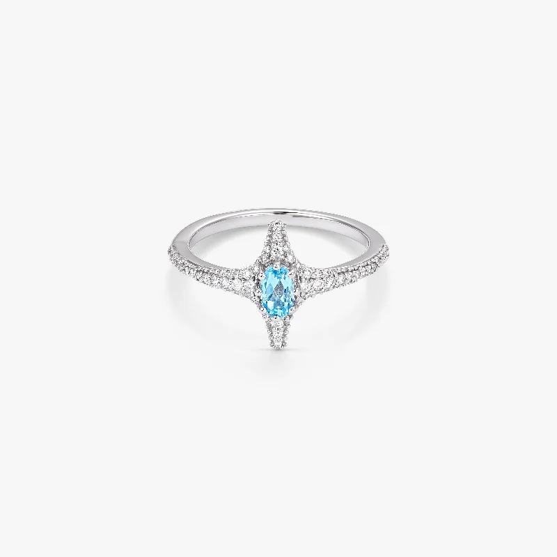 Limited-Stock Jewelry Sale – Shop Before It's Gone Shop The Hottest Deals Selene Blue Topaz Ring Limited-Stock Jewelry Sale – Shop Before It's Gone Shop The Hottest Deals Selene Blue Topaz Ring