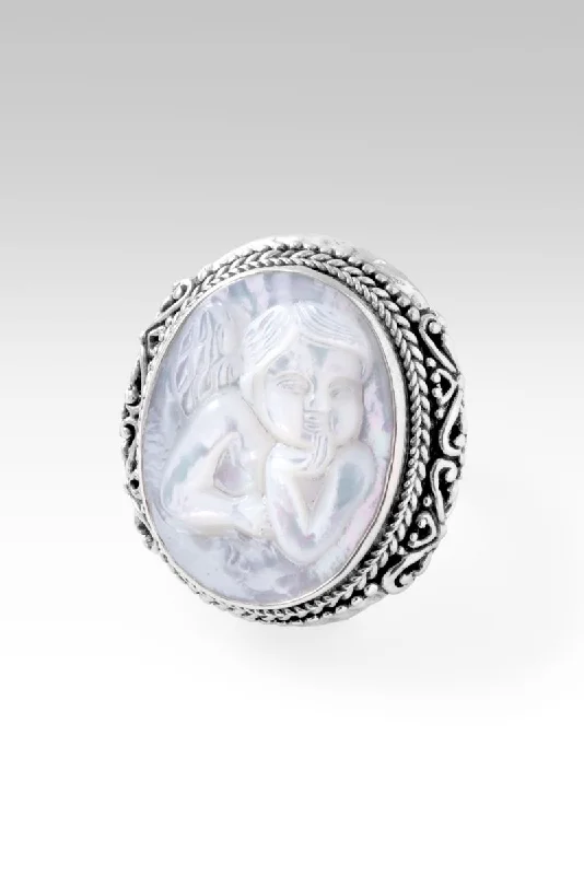 Premium Diamond Jewelry At Once-In-A-Lifetime Discounts Seraphiel Ring™ in White Mother of Pearl Premium Diamond Jewelry At Once-In-A-Lifetime Discounts Seraphiel Ring™ in White Mother of Pearl