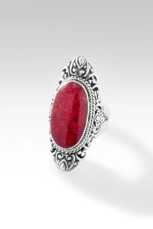 Flash Sale On Exquisite Jewelry – Don't Miss Out Share Kindness Ring™ in Red Sponge Coral Flash Sale On Exquisite Jewelry – Don't Miss Out Share Kindness Ring™ in Red Sponge Coral