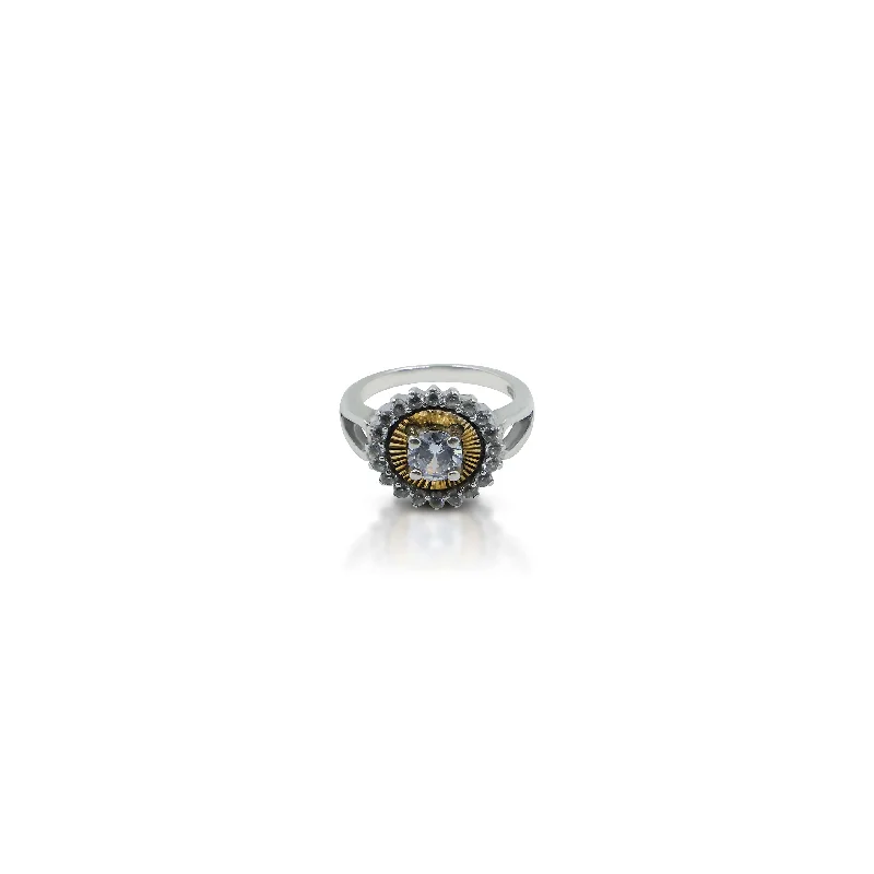 Limited Stock On Premium Jewelry At Low Prices Unleash Your Fashion Silver Center Round CZ Gem Stone Ring for Girls Limited Stock On Premium Jewelry At Low Prices Unleash Your Fashion Silver Center Round CZ Gem Stone Ring for Girls