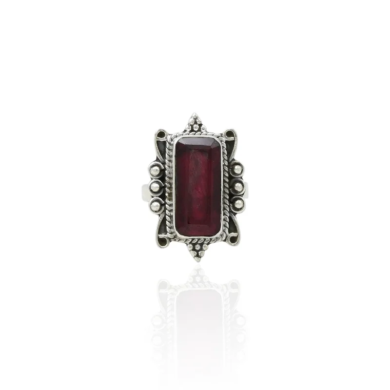 Flash Sale On Stunning Jewelry – Don't Miss Out Casual Fashion Silver Heritage Red Dark Stone Girls Ring Flash Sale On Stunning Jewelry – Don't Miss Out Casual Fashion Silver Heritage Red Dark Stone Girls Ring