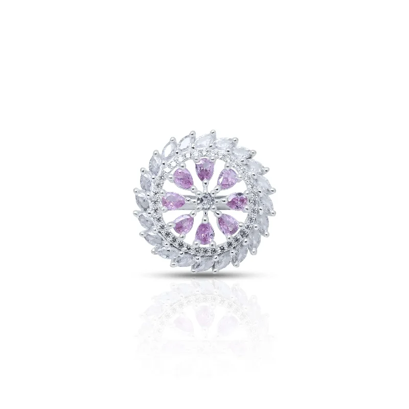 Timeless Beauty, Unbeatable Deals – Jewelry Sale On Discount Extravaganza Silver Light Purple Stone Flower Design Ring for Girls Timeless Beauty, Unbeatable Deals – Jewelry Sale On Discount Extravaganza Silver Light Purple Stone Flower Design Ring for Girls