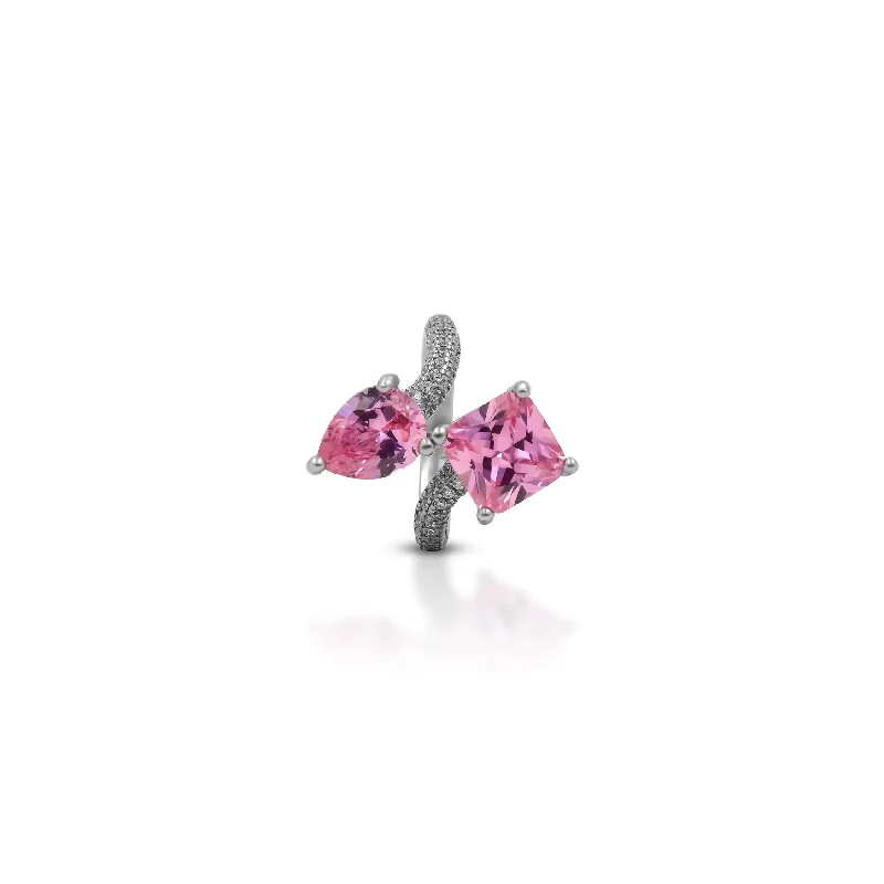 Luxury Jewelry Clearance – Shop Premium Styles Now Crazy Discounts, Hurry Up Silver Two Pink and Square Gem Stone Ring for Girls Luxury Jewelry Clearance – Shop Premium Styles Now Crazy Discounts, Hurry Up Silver Two Pink and Square Gem Stone Ring for Girls