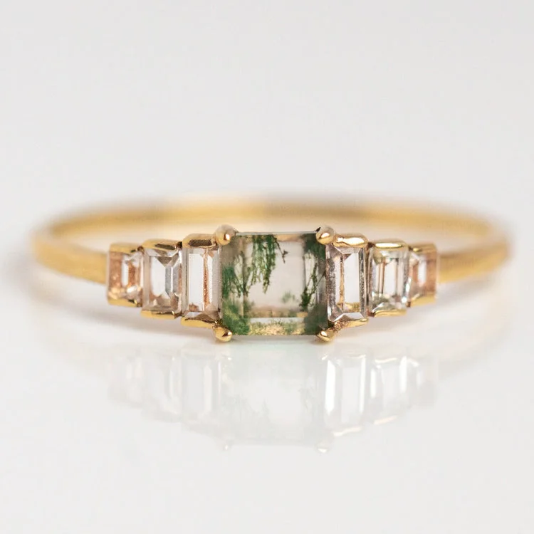 Sparkle On A Budget – Fine Jewelry For Less Solid Gold Aquatic Agate Ring for Grounding Sparkle On A Budget – Fine Jewelry For Less Solid Gold Aquatic Agate Ring for Grounding