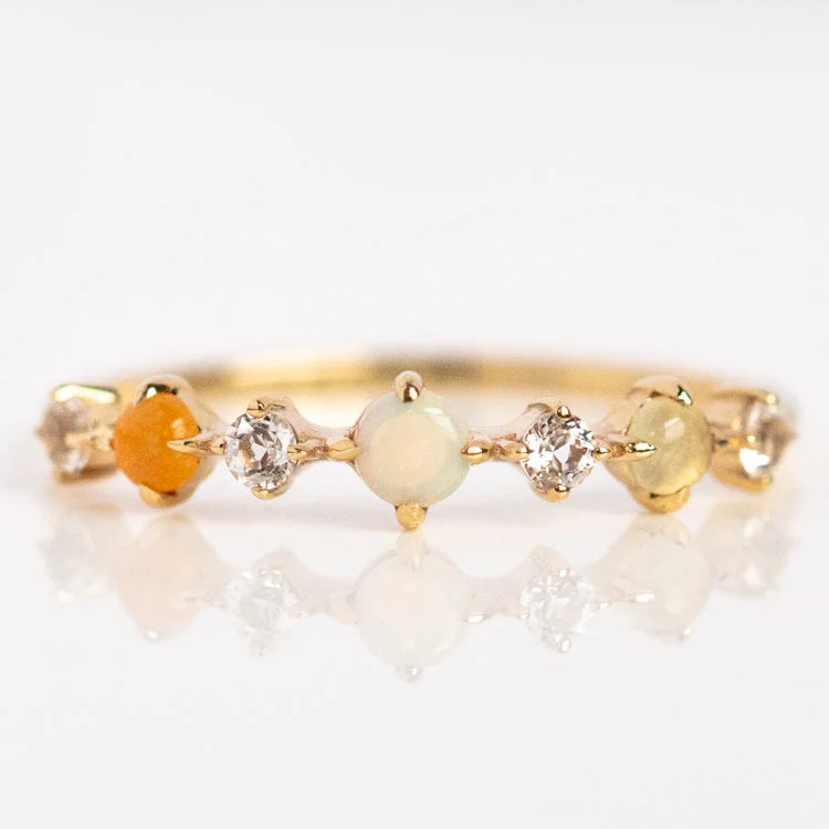 Exclusive Jewelry Bundles At Discounted Rates Solid Gold Joy Acrostic Ring