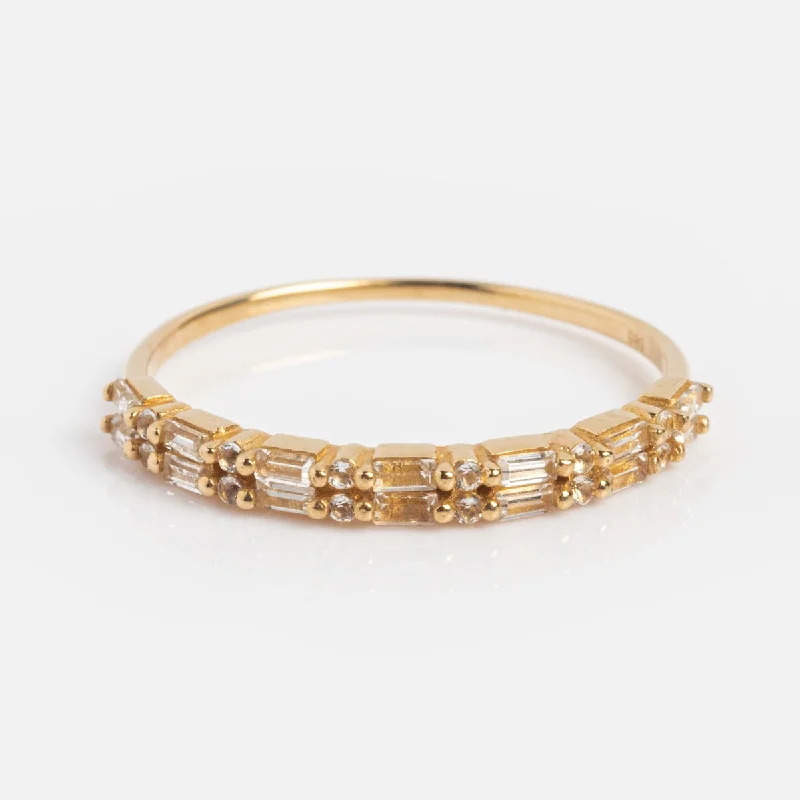 Personalized Jewelry Sale – Unique Gifts At Low Prices Sale Event, Prices Rock Solid Gold White Topaz Deco Band Personalized Jewelry Sale – Unique Gifts At Low Prices Sale Event, Prices Rock Solid Gold White Topaz Deco Band