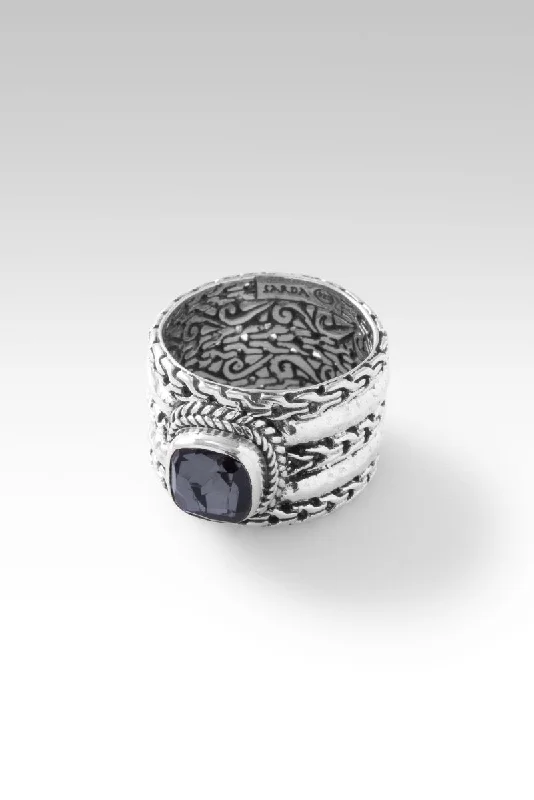 Fashion-Forward Jewelry At Incredible Prices Soul's Journey Ring™ in Odyssey Black Knight™ Mystic Quartz Fashion-Forward Jewelry At Incredible Prices Soul's Journey Ring™ in Odyssey Black Knight™ Mystic Quartz