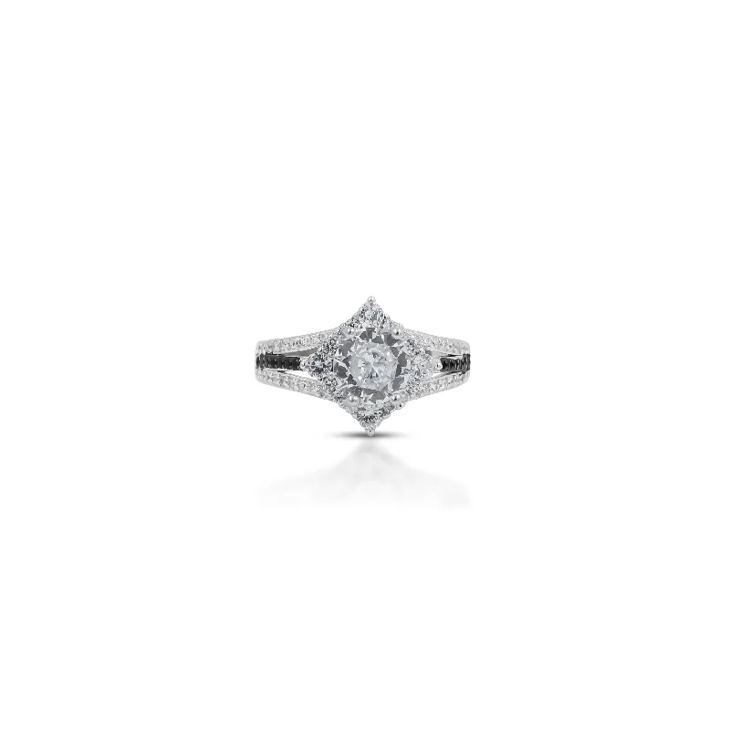Holiday Jewelry Sale – Perfect Gifts At The Best Prices Chic Style, Always In Vogue Sparkling Round Stone Sterilng Silver Ring Holiday Jewelry Sale – Perfect Gifts At The Best Prices Chic Style, Always In Vogue Sparkling Round Stone Sterilng Silver Ring