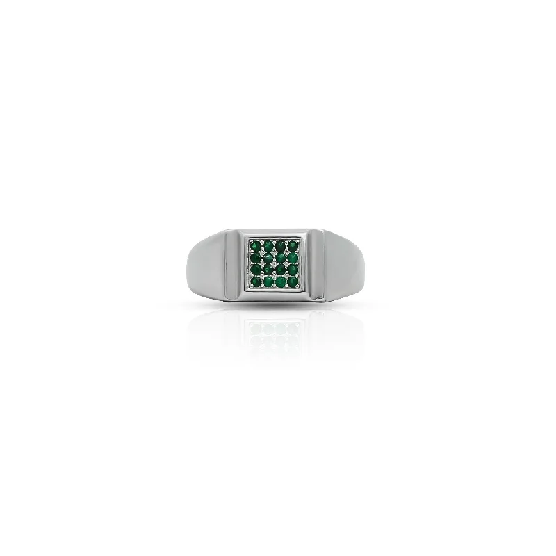 Your Dream Jewelry At Dream Prices – Shop Now Limited Styles Sterling Silver Small CZ Green Stone Square Ring Your Dream Jewelry At Dream Prices – Shop Now Limited Styles Sterling Silver Small CZ Green Stone Square Ring