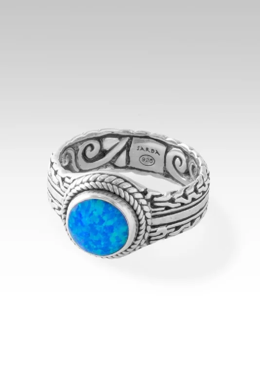 Big Discounts On Elegant Jewelry Collections Hot Picks Unyielding Resolve Ring™ in Bali Blue Simulated Opal Big Discounts On Elegant Jewelry Collections Hot Picks Unyielding Resolve Ring™ in Bali Blue Simulated Opal
