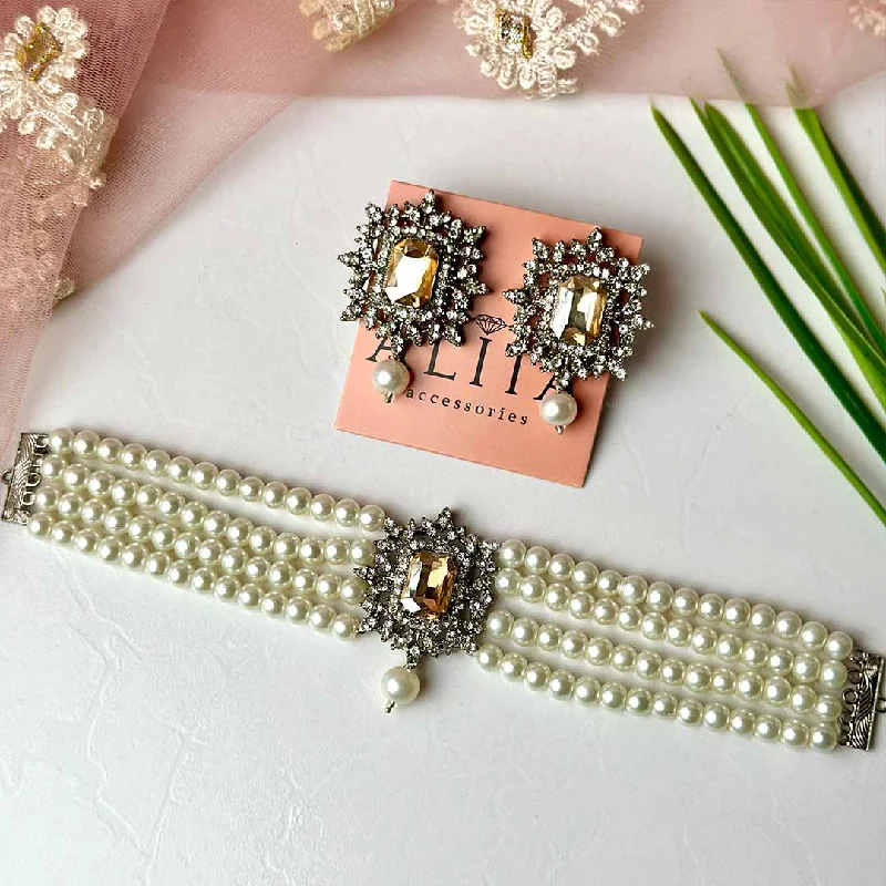 Luxury Jewelry Sale – Elegant Styles At Unbeatable Prices Timeless Style Promotions Uzma Set (Silver Champagne) Luxury Jewelry Sale – Elegant Styles At Unbeatable Prices Timeless Style Promotions Uzma Set (Silver Champagne)