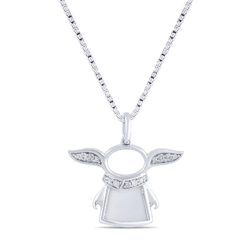 Exclusive Jewelry Offers – Sparkle For Less Flash Sale Fever Mother of Pearl and Diamond GROGU™ Pendant in Sterling Silver Exclusive Jewelry Offers – Sparkle For Less Flash Sale Fever Mother of Pearl and Diamond GROGU™ Pendant in Sterling Silver