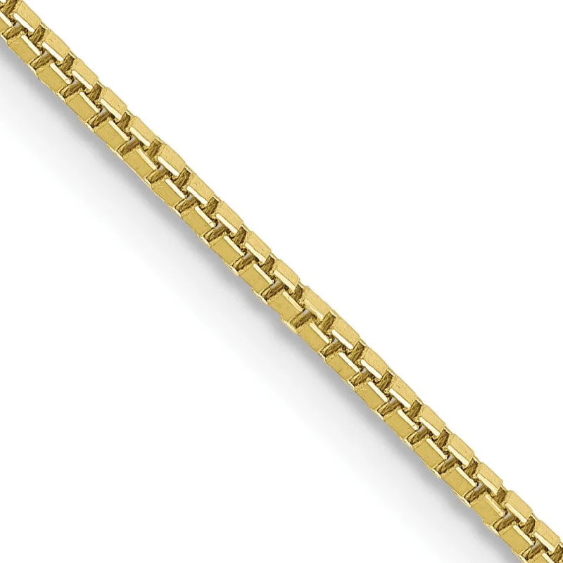 Flash Sale On Exquisite Jewelry – Don't Miss Out Hot Deals 10KT Yellow Gold 22-inch 1MM Lobster Clasp Box Chain Flash Sale On Exquisite Jewelry – Don't Miss Out Hot Deals 10KT Yellow Gold 22-inch 1MM Lobster Clasp Box Chain