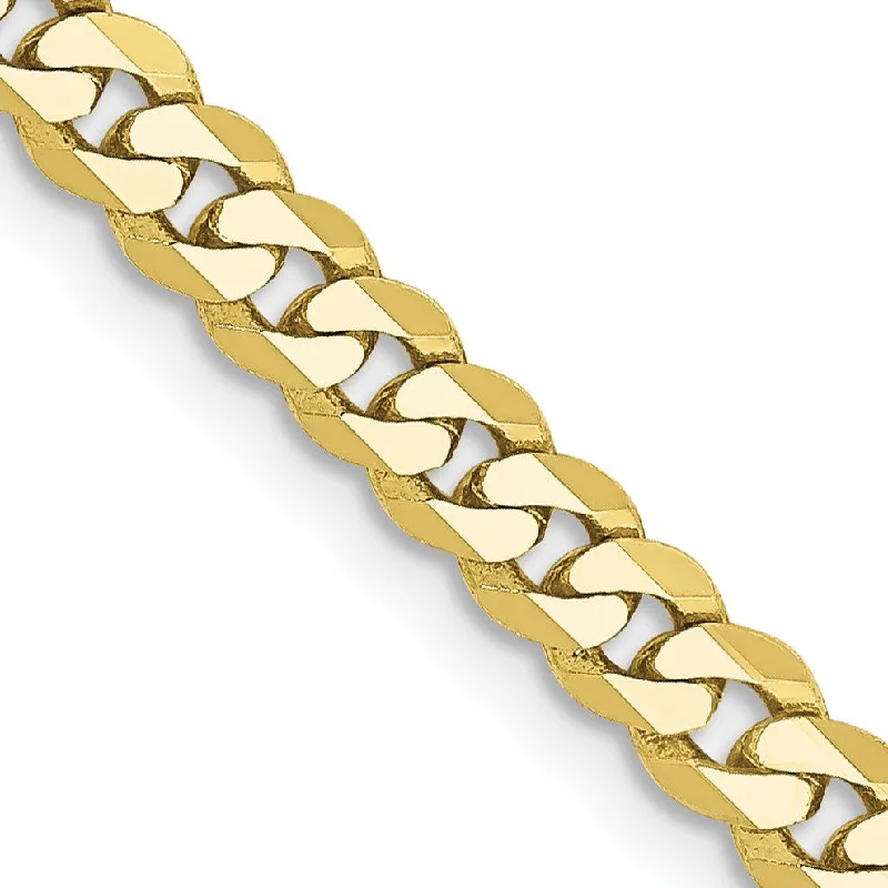 Best-Selling Jewelry Now Available At Special Deals Big Discounts 10KT Yellow Gold 24-inch 3.2MM Flat Beveled Curb Chain Best-Selling Jewelry Now Available At Special Deals Big Discounts 10KT Yellow Gold 24-inch 3.2MM Flat Beveled Curb Chain