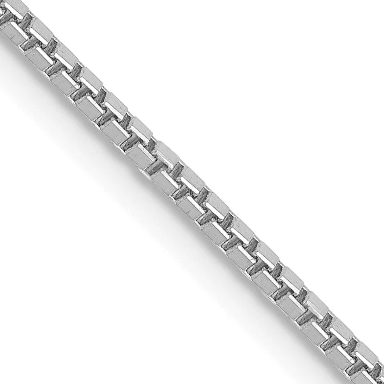 Trending Jewelry Now Available At Exclusive Prices Gift Ideas 14KT White Gold 24-inch 1.3MM Lobster Clasp Box Chain Trending Jewelry Now Available At Exclusive Prices Gift Ideas 14KT White Gold 24-inch 1.3MM Lobster Clasp Box Chain