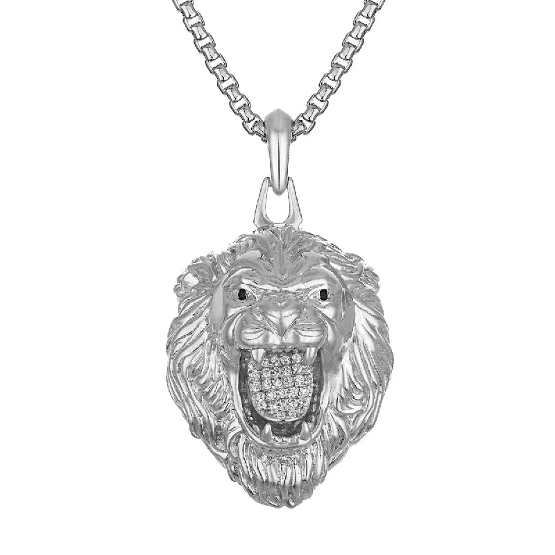 Jewelry Clearance Sale – Final Reductions Summer Deals Bulova Marc Anthony Collection Sterling Silver and 1/5 CTW Diamond Lion Pendant Jewelry Clearance Sale – Final Reductions Summer Deals Bulova Marc Anthony Collection Sterling Silver and 1/5 CTW Diamond Lion Pendant