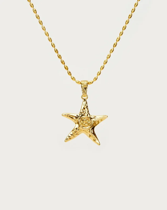 Limited-Time Jewelry Sale – Elegant Styles At Less Ends Soon Gold Starfish Necklace