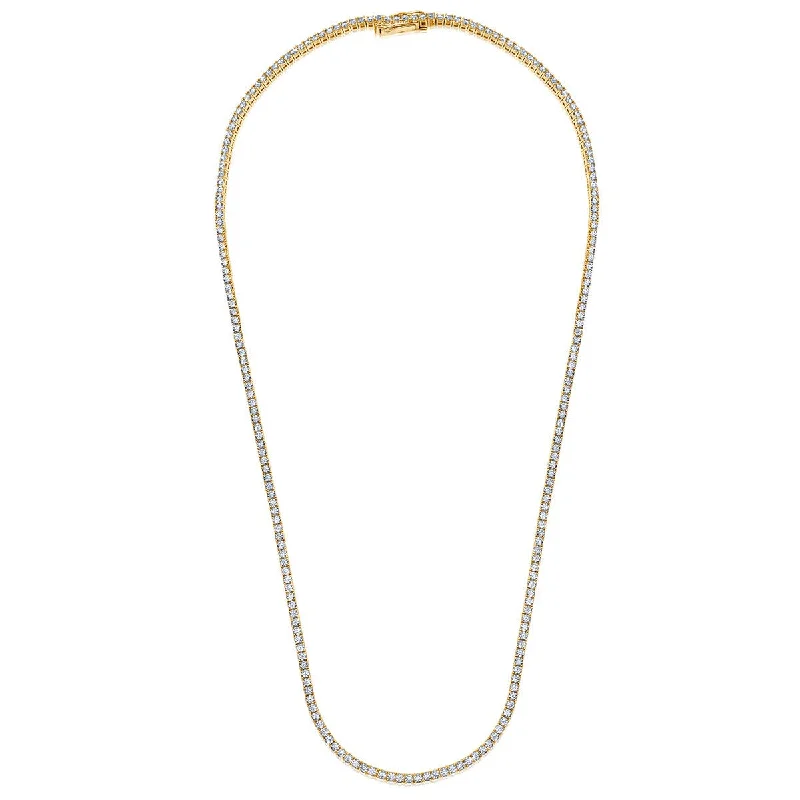 Holiday Jewelry Sale – Perfect Gifts At Great Prices Limited Stock Crislu 18-inch 2MM Cubic Zirconia Tennis Necklace in 18KT Yellow Gold Plated Sterling Silver Holiday Jewelry Sale – Perfect Gifts At Great Prices Limited Stock Crislu 18-inch 2MM Cubic Zirconia Tennis Necklace in 18KT Yellow Gold Plated Sterling Silver