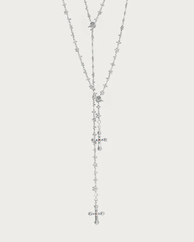 Shop Trending Jewelry With Exclusive Savings Unbeatable Prices Daisy Molecule Chain Set in Silver