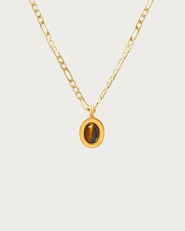 Bestselling Jewelry Now On Sale – Elevate Your Look Style Without Limits Devon Necklace in Tiger’s Eye Bestselling Jewelry Now On Sale – Elevate Your Look Style Without Limits Devon Necklace in Tiger’s Eye