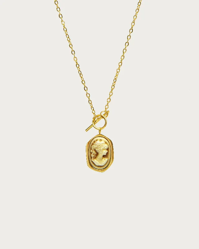 Waterproof Stainless Steel Jewelry For Lasting Beauty Polished Style Deals Devora Cameo Necklace Waterproof Stainless Steel Jewelry For Lasting Beauty Polished Style Deals Devora Cameo Necklace