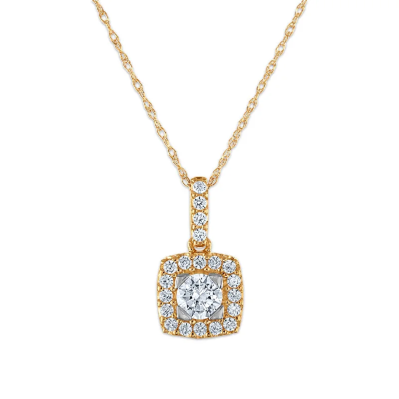 Stunning Jewelry At A Fraction Of The Price Top Deals EcoLove 1/2 CTW Lab Grown Diamond Halo Pendant in 10KT Gold Stunning Jewelry At A Fraction Of The Price Top Deals EcoLove 1/2 CTW Lab Grown Diamond Halo Pendant in 10KT Gold