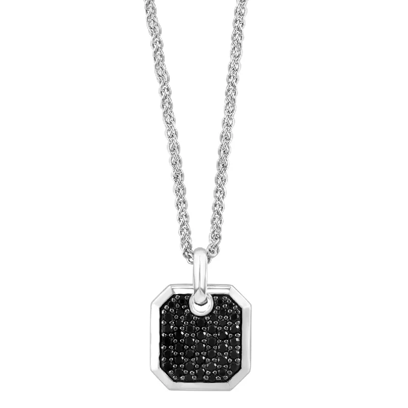 Personalized Jewelry Sale – Unique Gifts At Low Prices Sophisticated Style Offers EFFY 18-inch Black Spinel Fashion Pendant in Rhodium Plated Sterling Silver Personalized Jewelry Sale – Unique Gifts At Low Prices Sophisticated Style Offers EFFY 18-inch Black Spinel Fashion Pendant in Rhodium Plated Sterling Silver