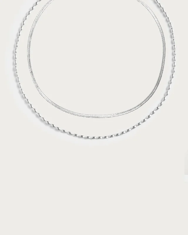 Luxury Jewelry Without The Luxury Price Tag Fashion Essentials Silver Chain Necklace Set Luxury Jewelry Without The Luxury Price Tag Fashion Essentials Silver Chain Necklace Set