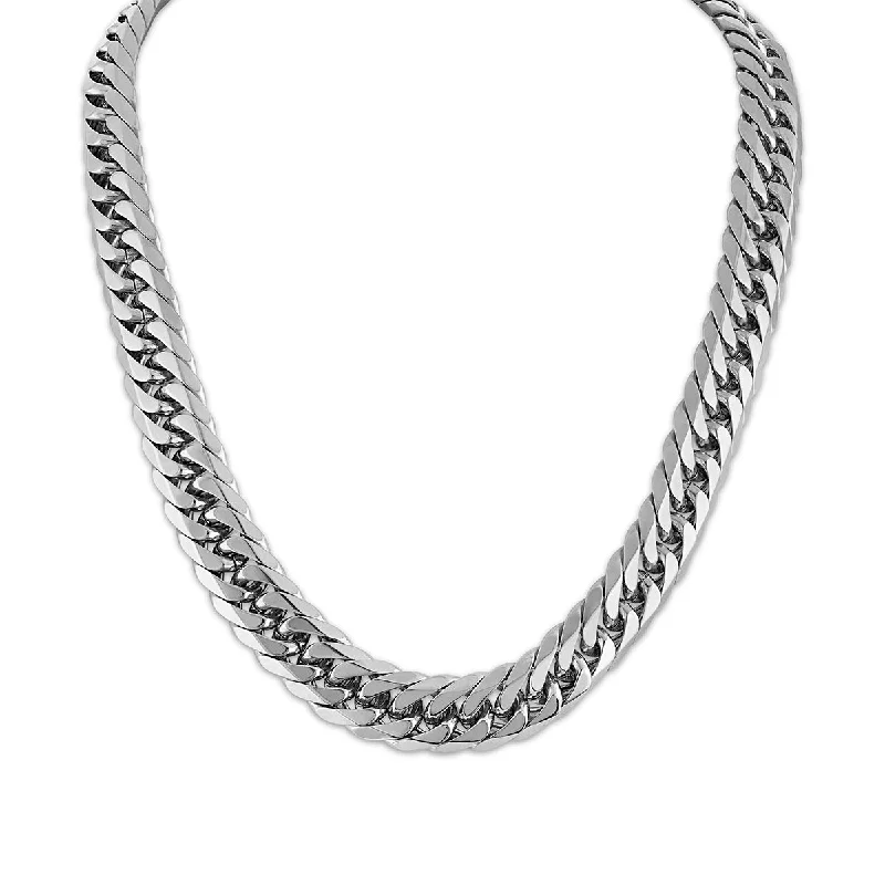 Grab Your Dream Jewelry At The Lowest Prices Budget Saver King by Simone I Smith 24-inch Spiga Chain in Stainless Steel Grab Your Dream Jewelry At The Lowest Prices Budget Saver King by Simone I Smith 24-inch Spiga Chain in Stainless Steel