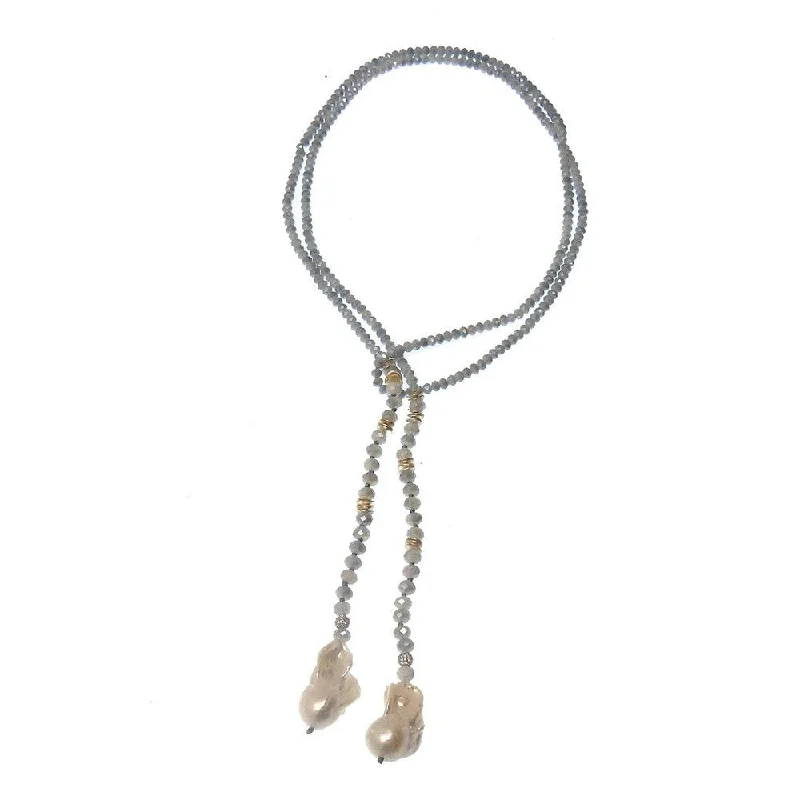 Must-Have Jewelry Pieces At Reduced Prices Seasonal Clearance Klara Pearl Lariat