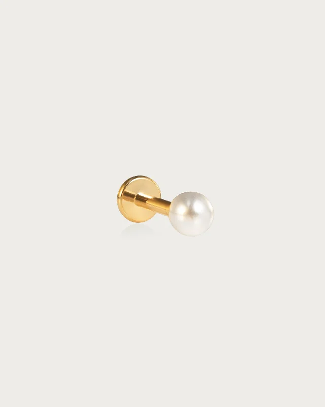 Must-Have Jewelry At Unbelievable Discounts Bold Style Discounts Single Pearl Flat Back Helix Earring Must-Have Jewelry At Unbelievable Discounts Bold Style Discounts Single Pearl Flat Back Helix Earring