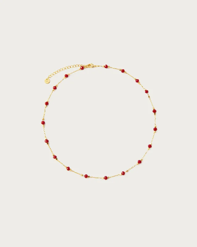 Fine Jewelry, Limited-Time Offers Available Comfort Meets Fashion Red Beaded Anklet
