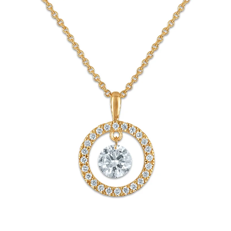 Stunning Statement Jewelry, Unbeatable Discounts Clearance Event Signature EcoLove 5/8 CTW Lab Grown Diamond 18-inch Pendant in 14KT Yellow Gold Stunning Statement Jewelry, Unbeatable Discounts Clearance Event Signature EcoLove 5/8 CTW Lab Grown Diamond 18-inch Pendant in 14KT Yellow Gold