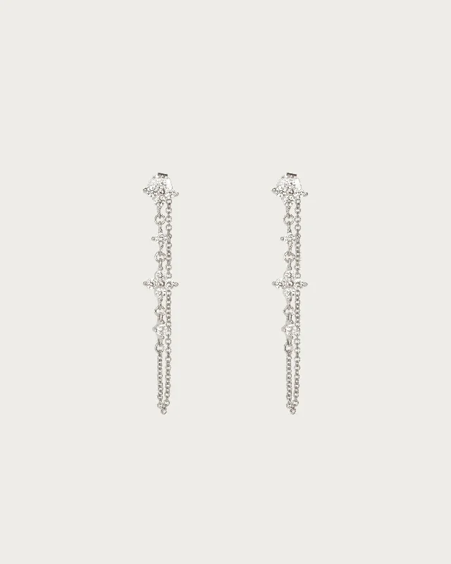 Timeless Jewelry At Special Discount Rates Crazy Price Slashing Silver Clover Drop Earrings Timeless Jewelry At Special Discount Rates Crazy Price Slashing Silver Clover Drop Earrings