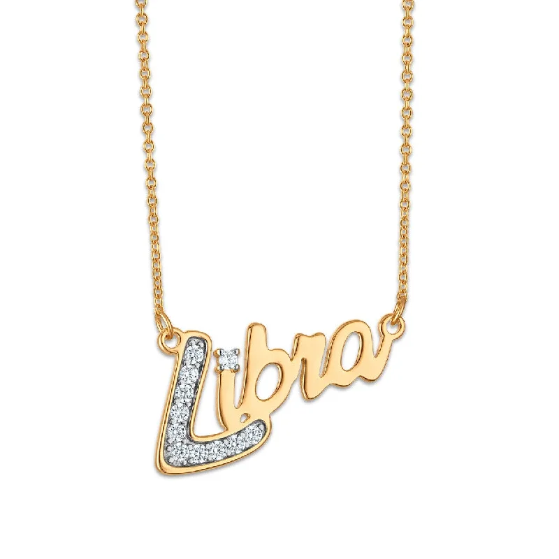 Huge Markdowns On Premium Jewelry Styles Trend Leading Collection Simone I Smith Collection Libra Necklace in 18KT Gold Plated Sterling Silver Huge Markdowns On Premium Jewelry Styles Trend Leading Collection Simone I Smith Collection Libra Necklace in 18KT Gold Plated Sterling Silver