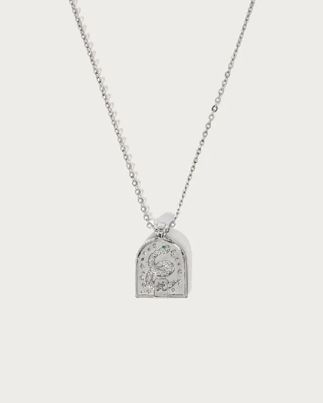 Elevate Your Jewelry Collection With Limited-Time Savings Affordable Luxury Fashion Snake Necklace in Silver Elevate Your Jewelry Collection With Limited-Time Savings Affordable Luxury Fashion Snake Necklace in Silver