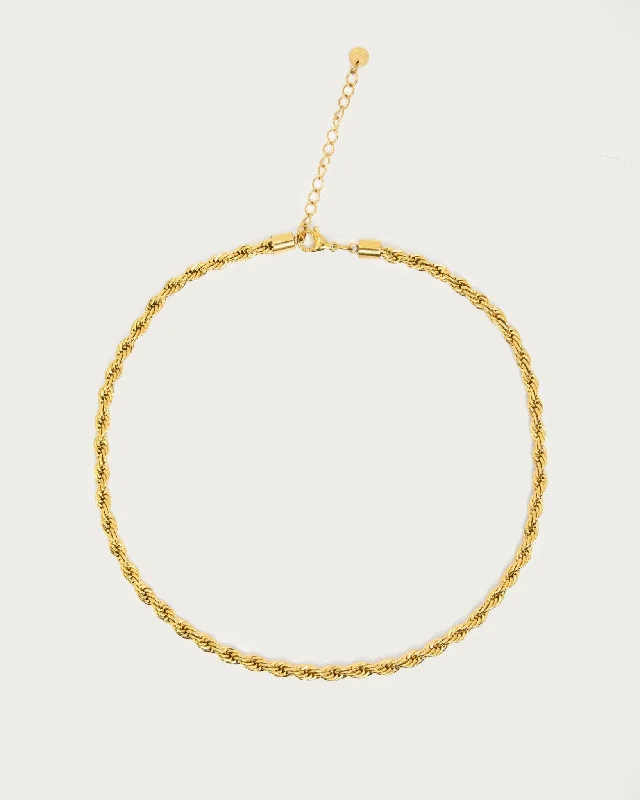 Big Discounts On Elegant Jewelry Collections Fashion Forward Femininity Thick Rope Chain Necklace
