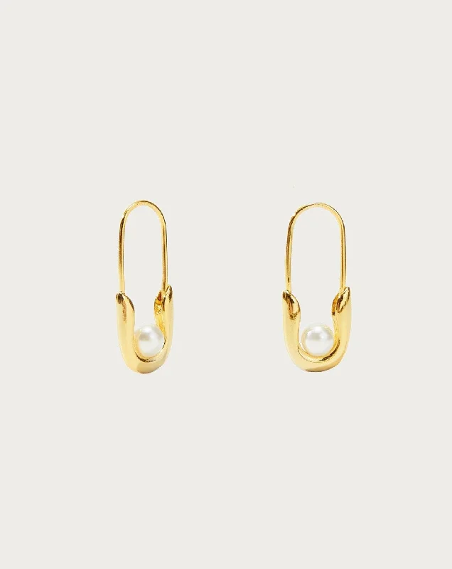 Exclusive Online Jewelry Sale – Don't Wait Elegant Style Petite Safety Pin Earrings