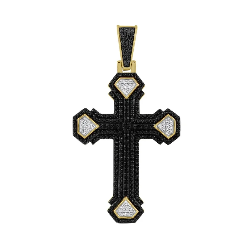 Fashion-Forward Jewelry At Incredible Prices Discover Promotions Titán by Adrian Gonzalez 10KT Gold 1 CTW Diamond Cross Pendant. Chain Not Included Fashion-Forward Jewelry At Incredible Prices Discover Promotions Titán by Adrian Gonzalez 10KT Gold 1 CTW Diamond Cross Pendant. Chain Not Included