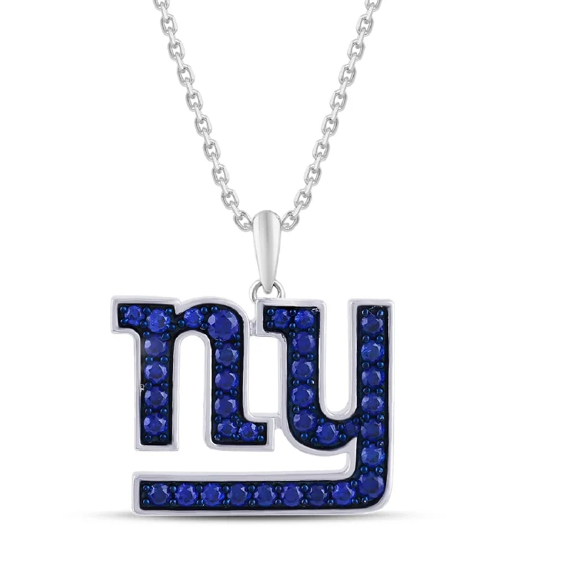 Handmade Pearl Jewelry For Timeless Elegance Edgy Fashion Deals True Fans Fine Jewelry New York Giants 18-inch Pendant in Sterling Silver Handmade Pearl Jewelry For Timeless Elegance Edgy Fashion Deals True Fans Fine Jewelry New York Giants 18-inch Pendant in Sterling Silver